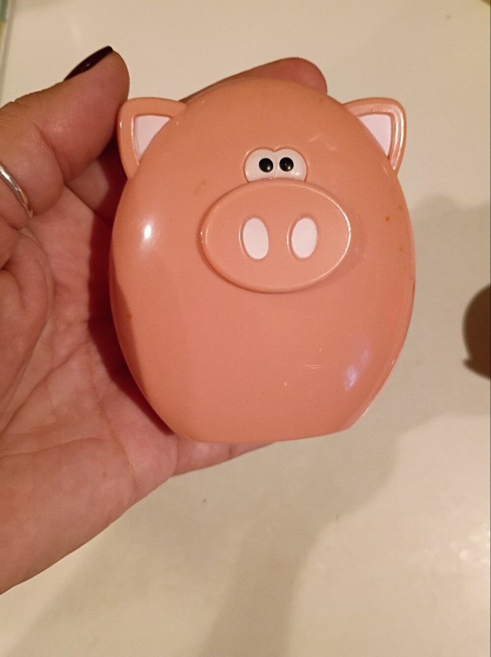 Joie Pink Pig Kitchen Sponge Holder